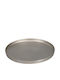 InTheBox Peri Metal Round Serving Tray in Silver Color 40x40x2cm 023978 2pcs
