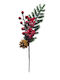 AGC Christmas Decorative Flower 33cm 6pcs