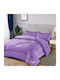 Kraft World Duvet Cover Queen 220x240cm Ahana Purple