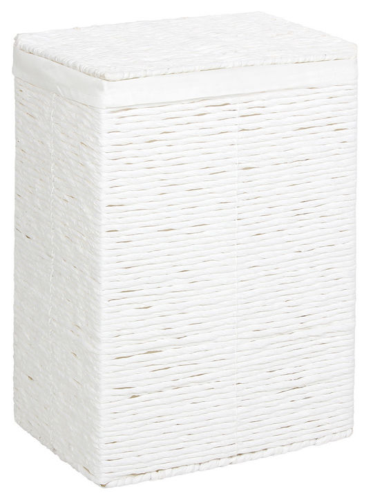 Keskor 415007-3 Fabric Laundry Basket 30x20x44cm White Keskor 415007-3 Fabric Laundry Basket 30x20x44cm White