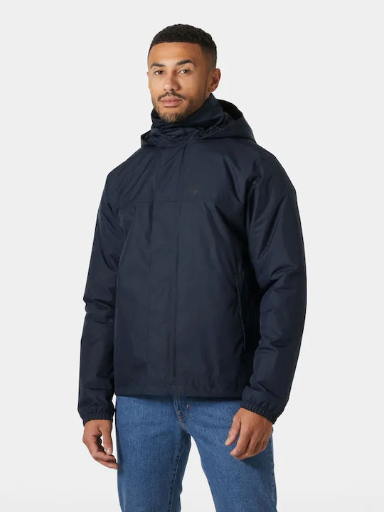 Helly Hansen Μπουφάν Αδιάβροχο Navy