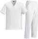 Victory Clothing Tr26 Unisex White Pants & Blou...