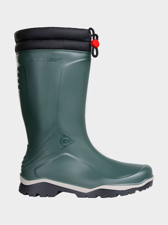 Dunlop Arbeitssicherheitsstiefel mit Fell Grün