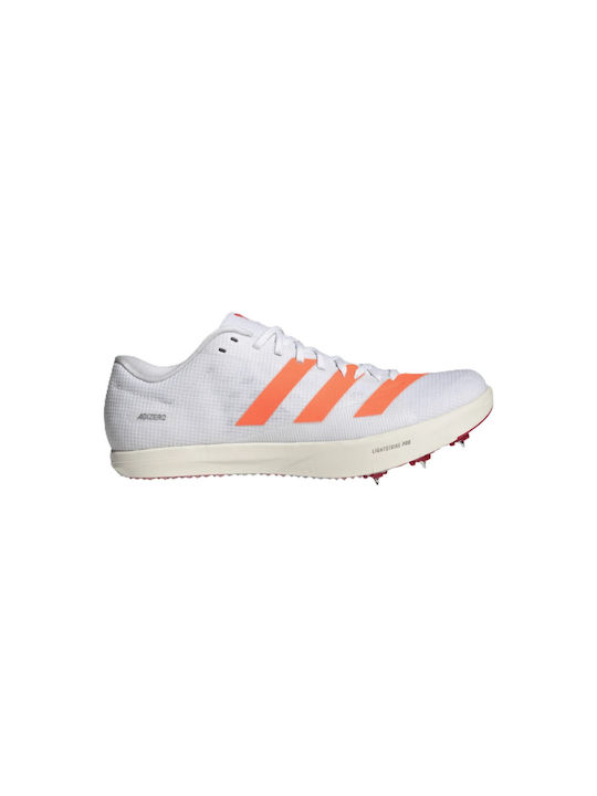 adidas Adizero Long Jump JQ0807 Sport Shoes Spikes White / Lucid Orange /  Lucid Red | Skroutz.mt