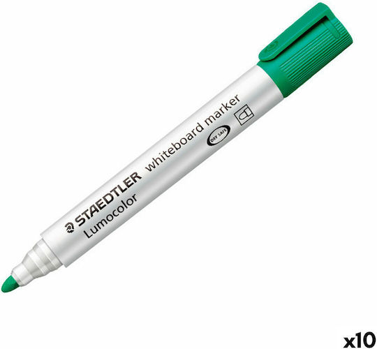 Staedtler Lumocolor Μαρκαδόροι Πίνακα Πράσινο 0.2mm Σετ 10τμχ