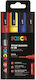 Uni-Ball Painting Permanent Markers 5mm Multico...