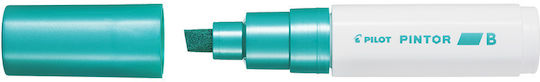 Pilot Pintor Broad Маркери за Рисуване 8мм Metallic Green 6бр