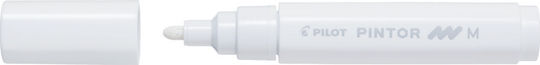 Pilot Pintor Medium Marker 1.4mm White 6Stück