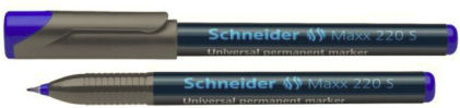 Schneider Maxx 220 S Transparency Markers 0.4mm Blue 220pcs