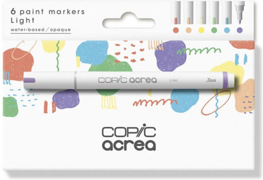 Copic Μαρκαδόροι Σχεδίου Σετ 6 χρώματα