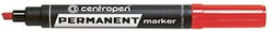 Centropen Dauerhafte Marker Rot Set 10Stücke