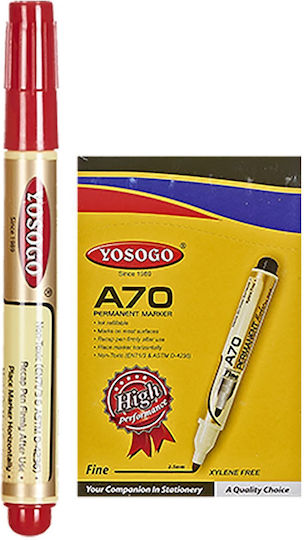 Justnote Yosogo Permanent Marker 2.5mm Anexitilos, Justnote (Μiverse Farben)