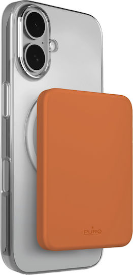 Puro MagSafe Power Bank 4200mAh Πορτοκαλί