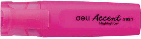 Deli Accent Highlighter 5mm Pink