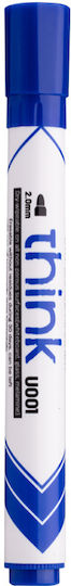 Deli Whiteboard-Marker 2mm Blue 12Stück
