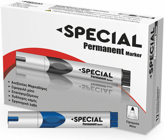 Typotrust Special Permanentmarker Blau 12Stück