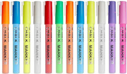 Μαρκαδόροι Πίνακα Neon Colors 2mm Σετ 12 χρώματα