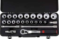 Wurth Zebra Καστάνια με Καρυδάκια 1\2" 24τμχ Wurth Zebra Καστάνια με Καρυδάκια 1\2" 24τμχ