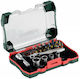 Metabo Ratschen- & Steckschlüssel-Sets 1\4" 26Stück