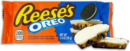 Reese's Oreo Млечен Шоколад Фъстъчено Масло Къпс 39гр