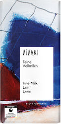 Vivani Био Шоколад Мляко 80gr 1бр