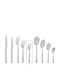Espiel Fortune Set Fruit Dessert Forks Stainless Silver 14.7cm 6 Pieces