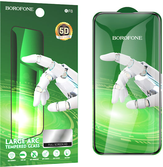 Borofone 5D Tempered Glass 10τμχ (iPhone 17 / 17 Pro / 16 Pro)