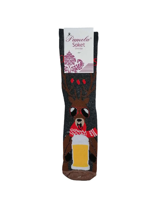 Pamela Bărbați Șosete DARK GREY 2Pachet