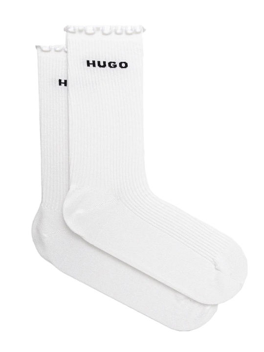 Hugo Rs Lettuce Cc Femei Șosete Alb 2Pachet