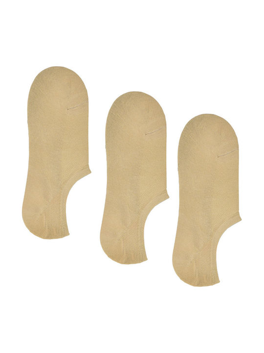Bonito Κάλτσες Μπεζ 3Pack