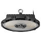 Bot Lighting Φωτιστικό Καμπάνα 200W Φυσικό Λευκό 28000lm με Ενσωματωμένο LED Μαύρο Ø31xΥ17cm