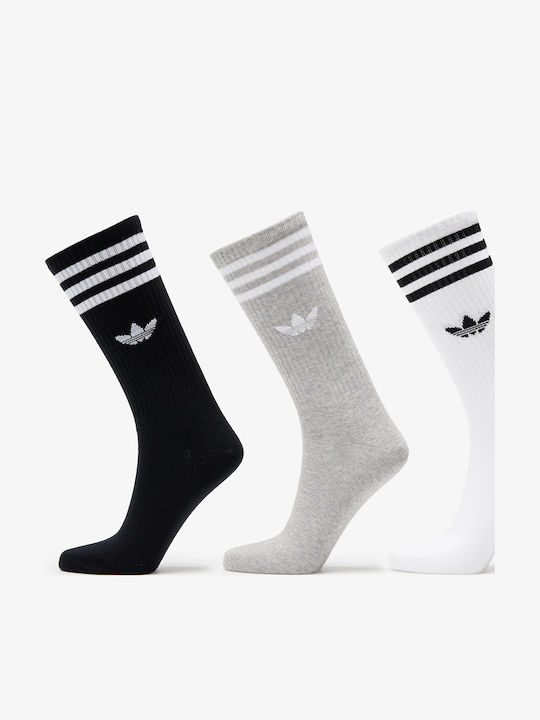 adidas Crew Socken White/ Mgreyh/ Black 3Pack