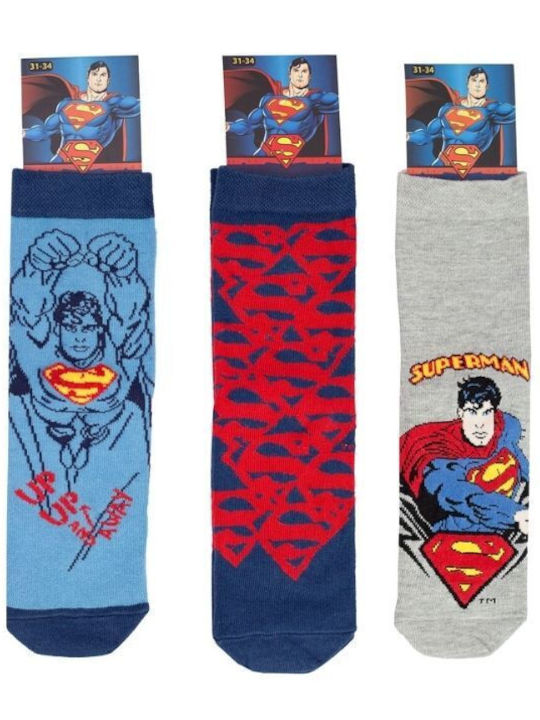 Warner Bros Superman Femei Șosete Multicolor 3Pachet Warner Bros Superman Femei Șosete Multicolor 3Pachet