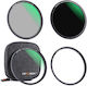 K&f Concept Filter Kit 55mm Mcuv+cpl+nd1000 Magnetic Ring Sku.1651