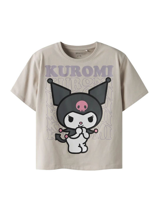 Kids' T-shirt Gray Kuromi