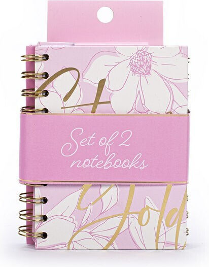 Tri-Coastal Design Stay Gold Set 2 Caiete Roz
