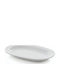 GTSA Series Koup 40 Cm Serving Platter Oval made of Porcelain White 40x28cm