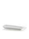 GTSA Serving Platter Rectangular made of Porcelain White 35x12cm