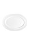 Oriana Ferelli Serving Platter Oval made of Porcelain White 36x36cm