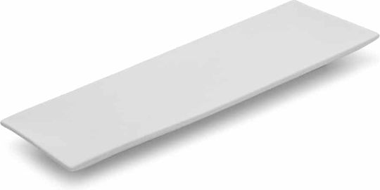 Yuk Сервизна Плато от Порцелан Бял 26x12.5бр 1бр