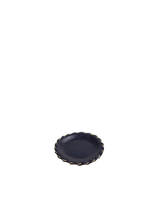 Espiel Rund Untersetzer Künstliches Leder 10.5cm