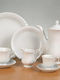 Cryspo Trio Ivona Cup Tea Porcelain White 250ml