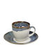 Espiel Essentials Cană Espresso Ceramică Albastru 90ml