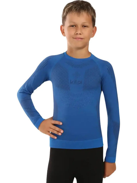 Kilpi Nathan Kinder Thermohemd Blue