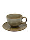 Ankor Cup Tea Ceramic Brown 294ml