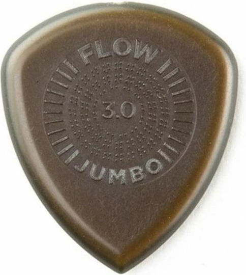 Dunlop Πένες Κιθάρας Flow Jumbo Grip Pick Πάχους 3mm Σετ 3τμχ