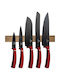 Berlinger Haus Knife Set with Block from Stainless Steel 5pcs