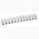 Kabelverbindungsbänder 6mm2 Weiß Nylbloc 10 Stück