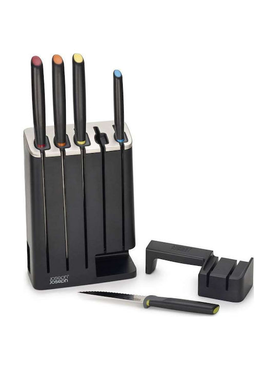 Joseph Joseph Knife Set with Block from Stainless Steel
