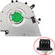 Laptop Fan GPU Cooling Fan Dell Inspiron 15 7510 16 7610 P106F P107F Vostro 15 7510 16 7610 15-7510 16-7610 CNNWF 0CNNWF 023.100NG.0001 023100NG0001 EG50050S1-C120-S9A B8906ASHNF2000TN 4Pin Code 81590